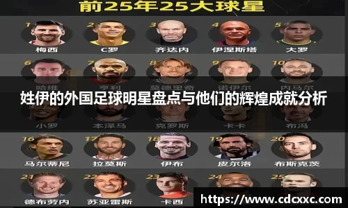 姓伊的外国足球明星盘点与他们的辉煌成就分析